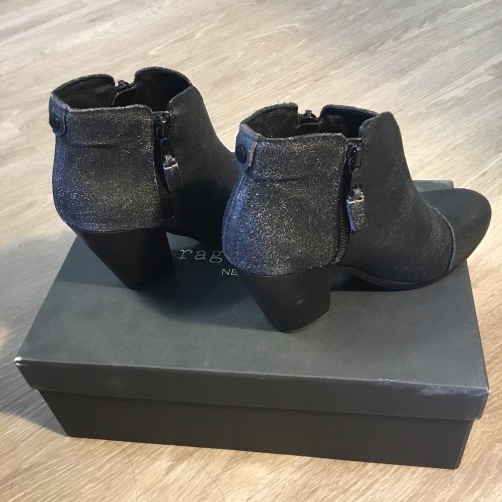 Rag And Bone Distressed Suede Margot Booties - image 4